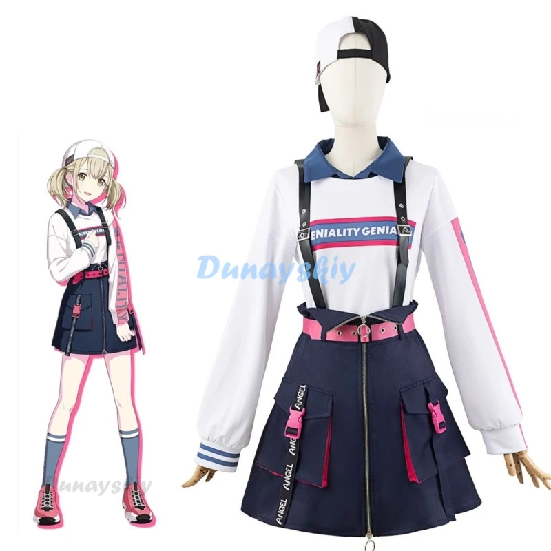 

Project Sekai Colorful Stage Feat Azusawa Kohane Cosplay Uniform Outfits Anime Cosplay Costumes