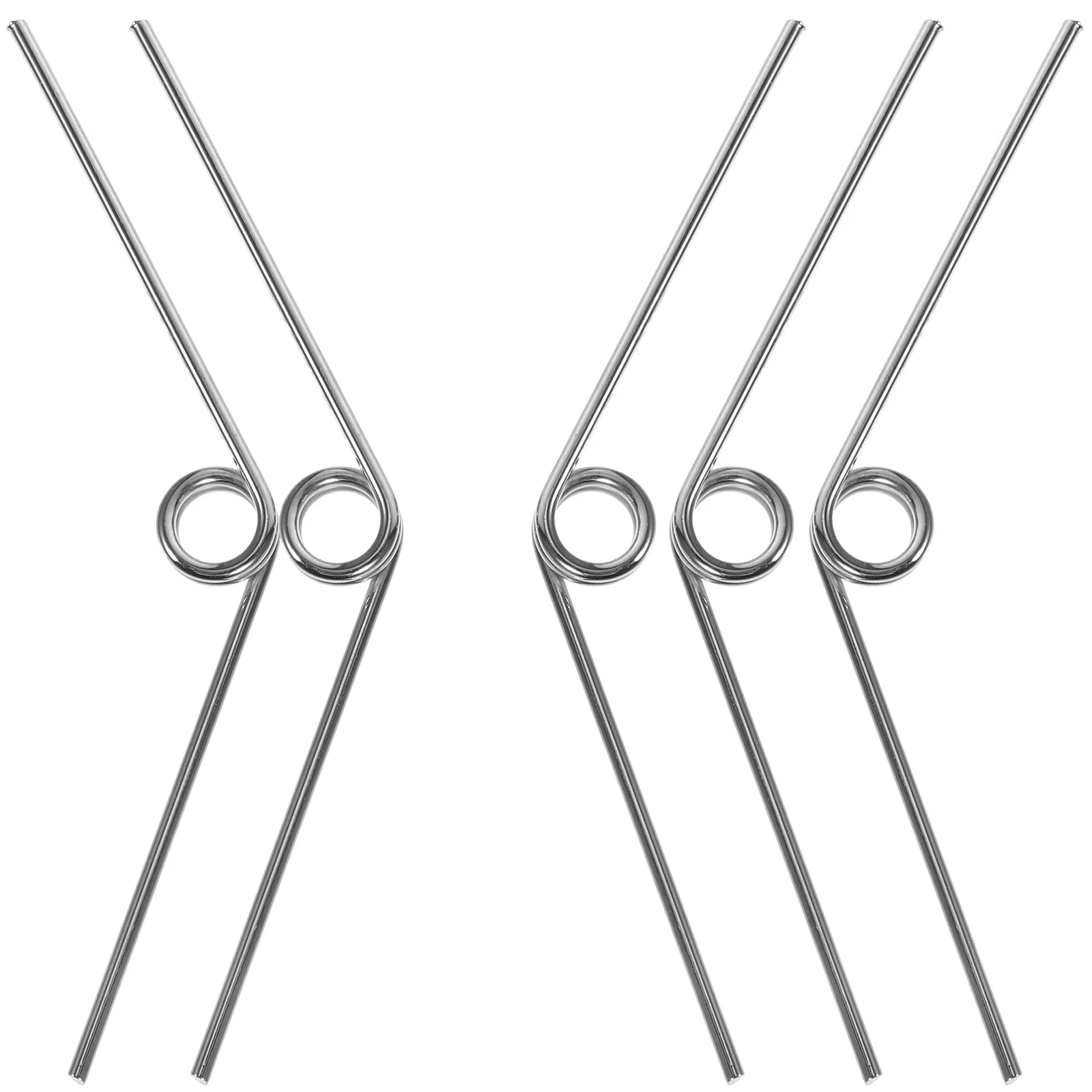 8pcs High Branch Scissors Handle Spring Pruners Stainless Steel V Spring Small Springs Pruning Shear Replacement Springs Garden