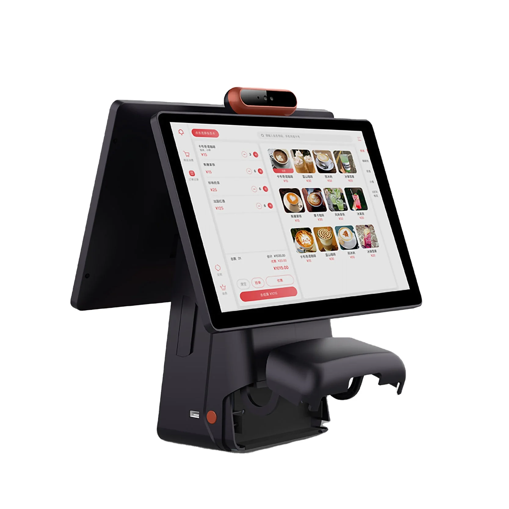 All In One Touch POS System Retail Cash Register For Restaurant Small Business POS Systems