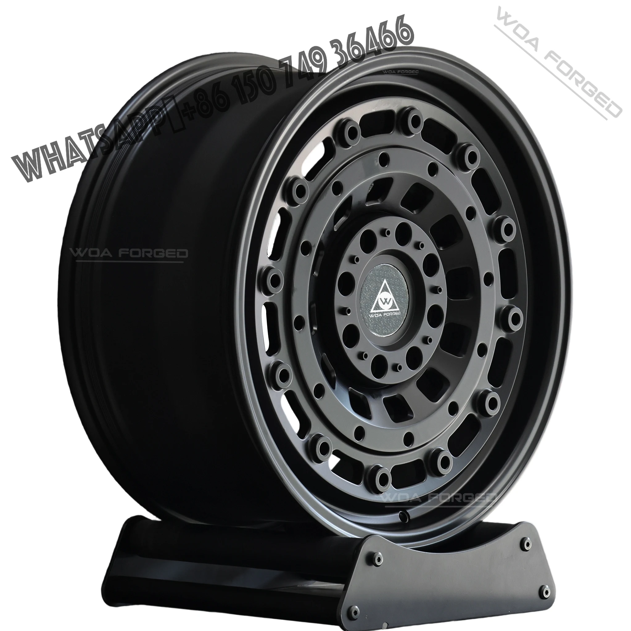 

New Black 17 18inch Customizable Forged Offroad Alloy Wheel Lip Rims 4X4 Aluminum Alloy Hub 6X139.7 PCD New Condition 8 8.5j W