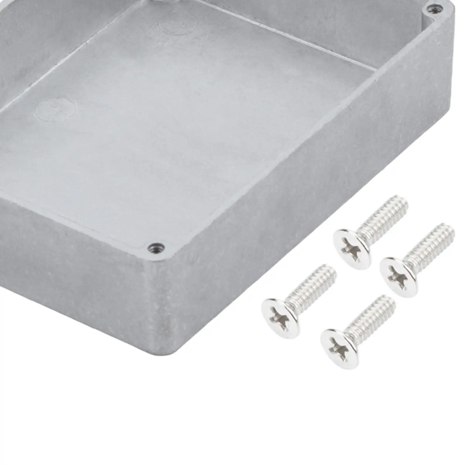 دواسة الضميمة الألومنيوم الإسكان أجزاء الغيتار تأثير أجزاء الدواسة مع مسامير #5