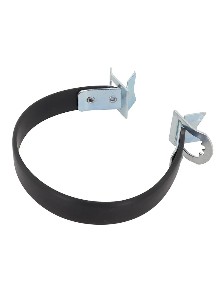 حزام حامل بطارية السيارة مقاس 14 بوصة مصعد جانبي عالي التحمل مصنوع من المعدن والمطاط للتعامل مع البطارية الآمنة والحمل #4