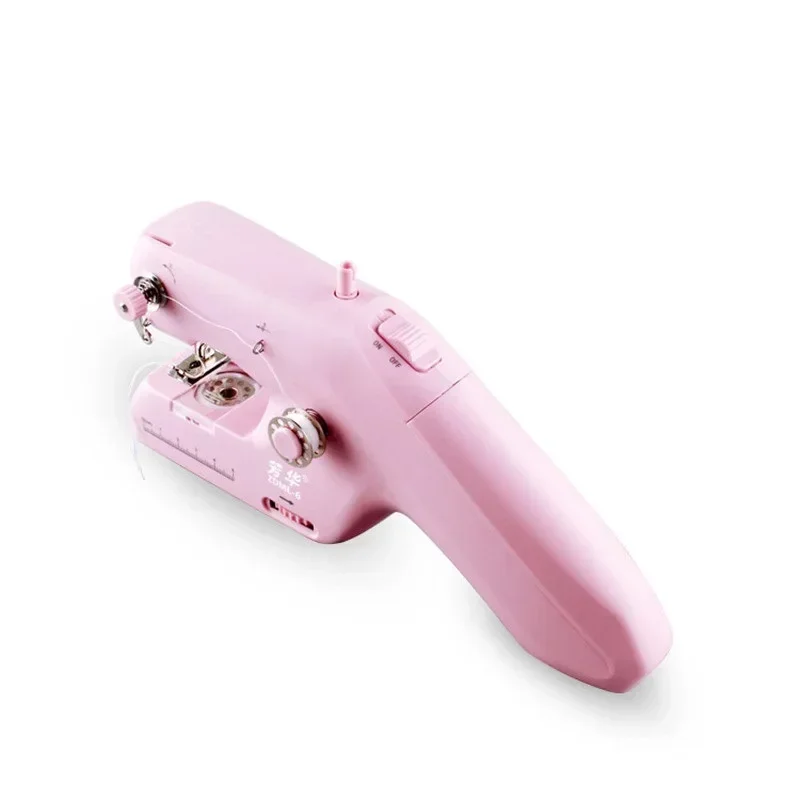 ZDML-6 Electric Sewing Machines DC Power Supply or 4AA Battery Portable Sewing Machines Handwork Tools Needlework Accessories