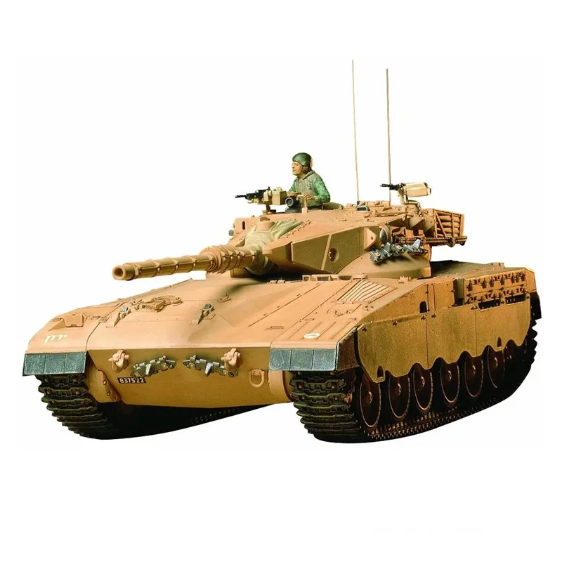 Tamiya 35127 1/35 Scale Merkava  Israeli Main Battle Tank Military Hobby Toy Plastic Model Building Assembly Kit Gift