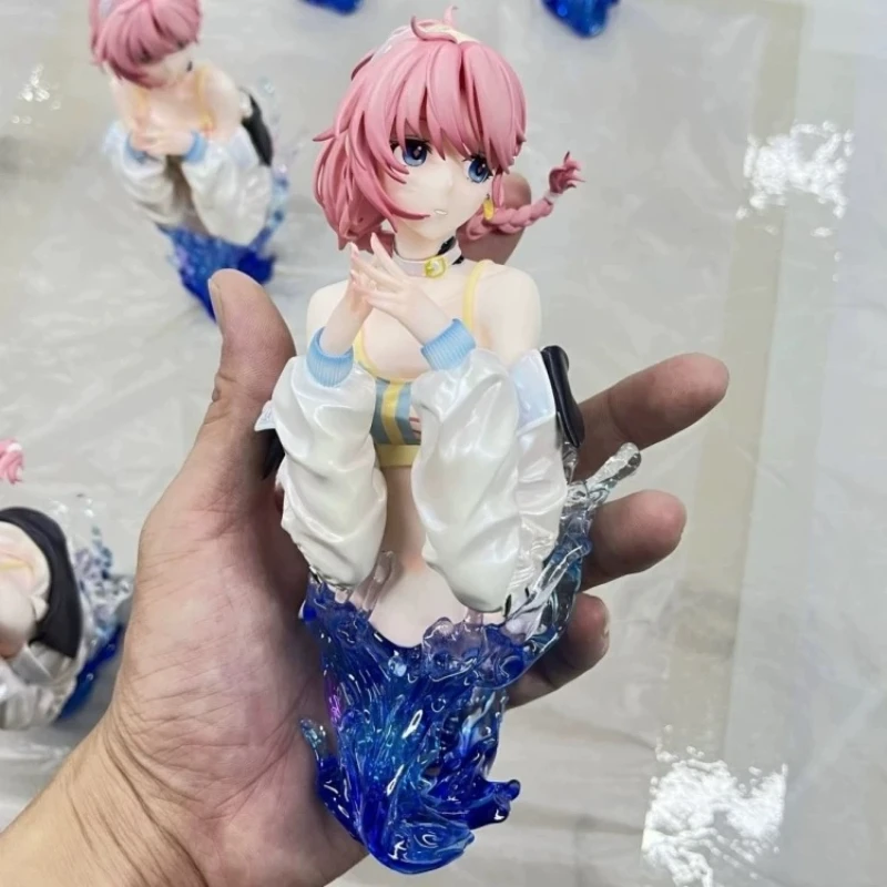 

Anime Arknights Figures Blue Poison Action Figures Anime PVC 16cm Beautiful Girl Room Desktop Model Decoration Ornaments Gifts