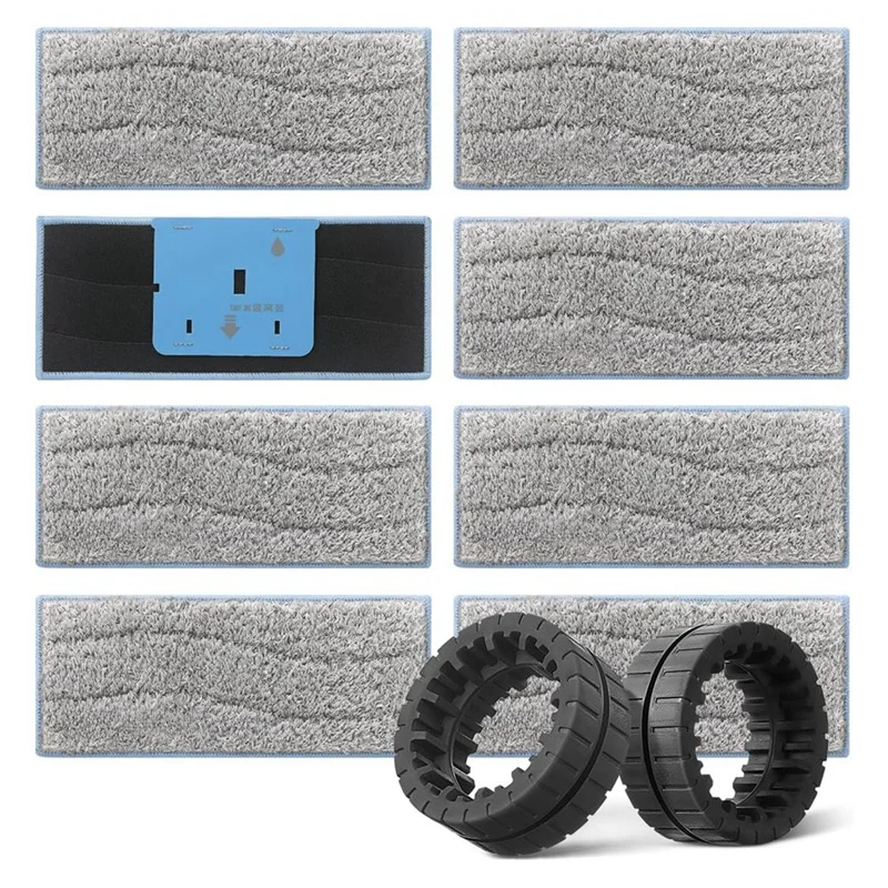 وسادات تنظيف مبللة بديلة لإطارات العجلات ممسحة قماشية لـ Irobot Braava Jet M6 (6110) (6012) (6112) (6113) ممسحة روبوت نهائية