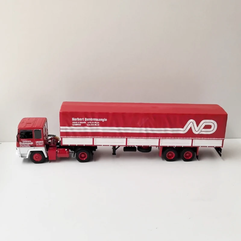 

ODEON 1/43 Scale TR260 Tractor Truck Container Alloy & Plastic Simulation Car Model Static Collection Decorated Holiday Gift Toy