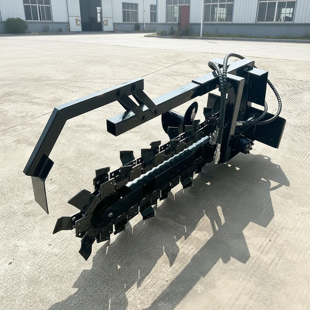 Free Shipping Cheapest Price Attachment Trencher for Mini Skid Steer Loader