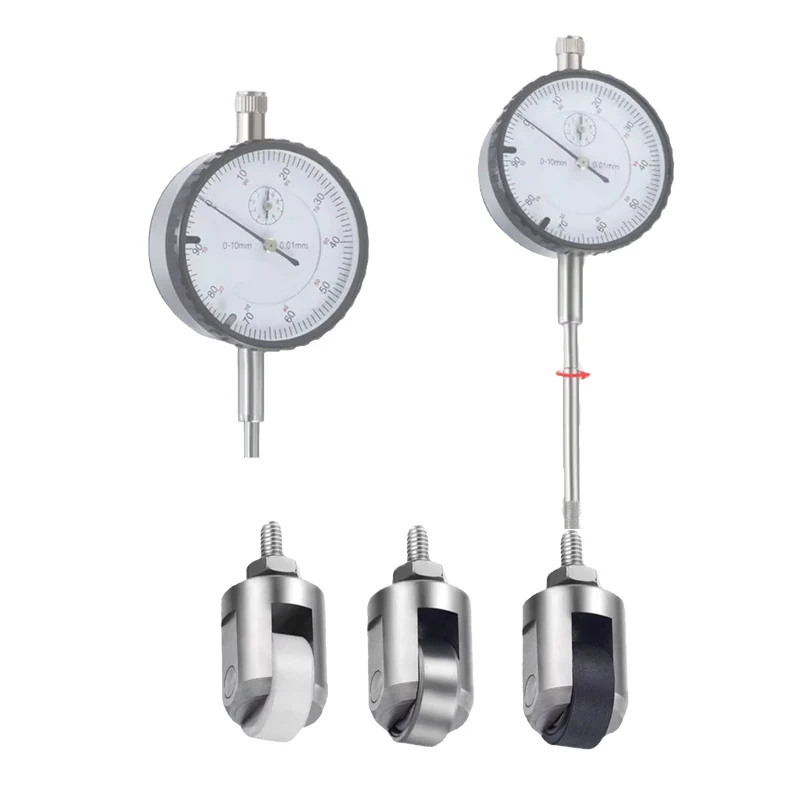 1pc Indicator Point Depth Gauge Roller Measuring Head Tip Stainless Steel M2.5 Roller For Dial Indicator Roller Depth Gauge Tool