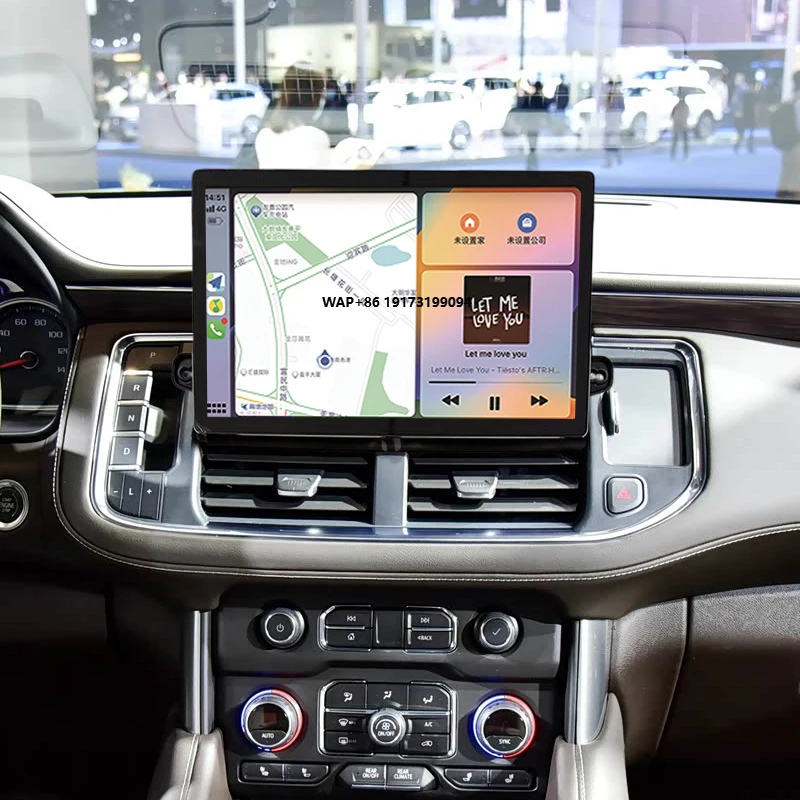 

13 Inch Car Dvd Player Android Radio Touch Screen Navigation Carplay for Tahoe 2019-2023