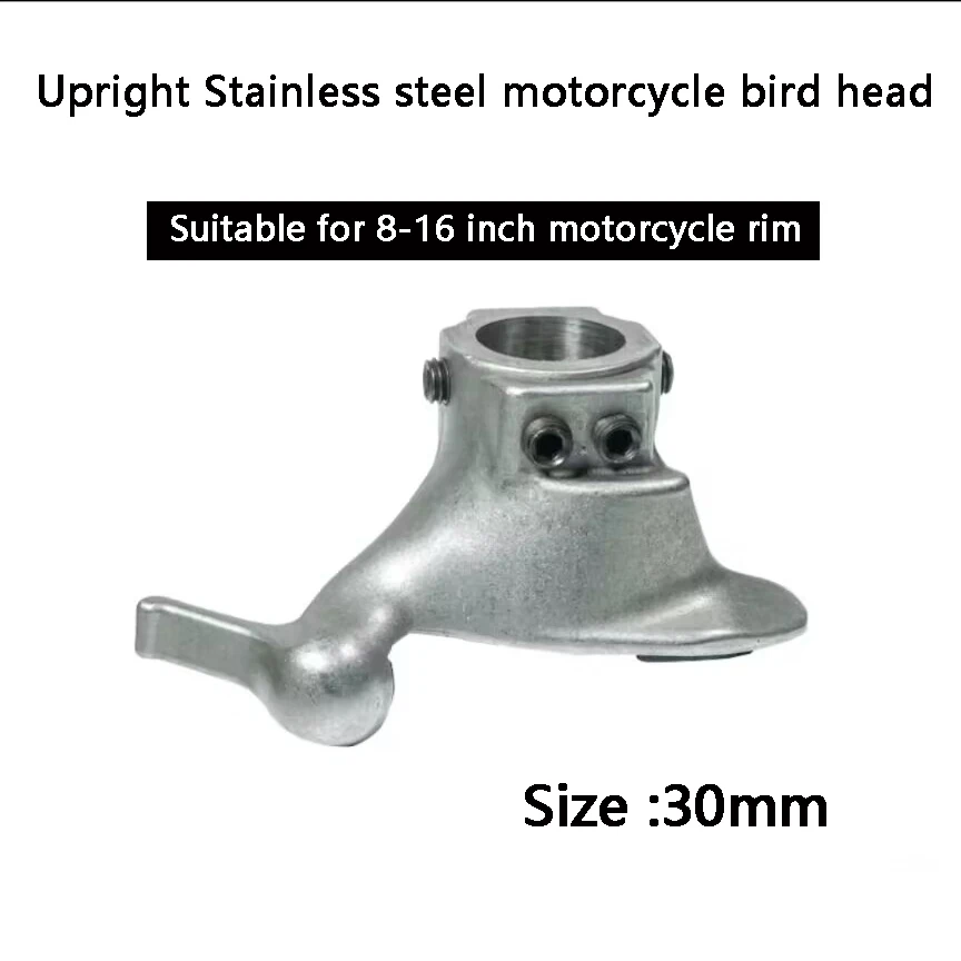 Motorcycle Chromed Steel Mount Demount Duck Head 28/29/30mm Car Tyre Changer Spare Part Tool