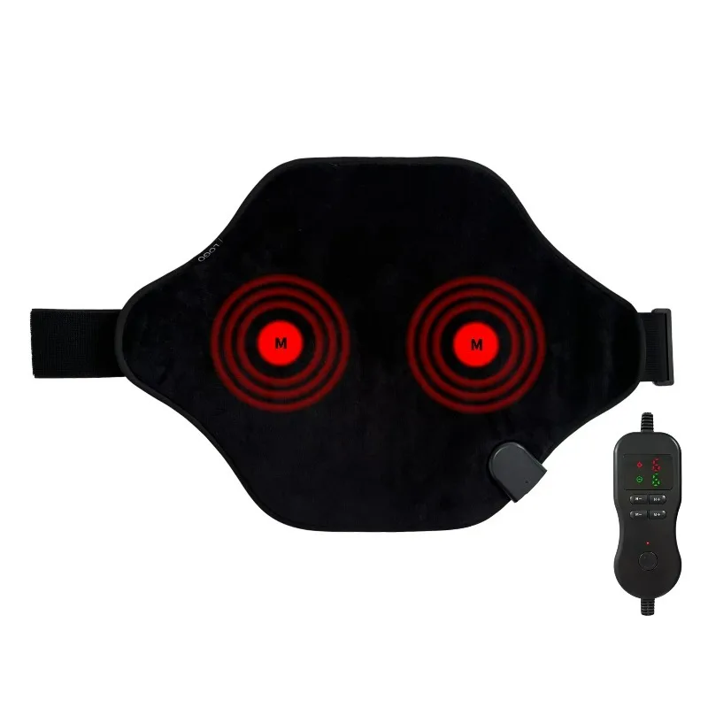 Massaging Heating Pad for Lower Back,Lumbar Support,Wearable Massage Experience,Ergonomic Design,Close to the Body