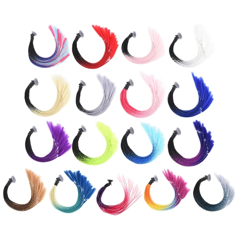 Motorcycle Helmet Braids Woman Braids For Motorbike Helmets Pigtail
