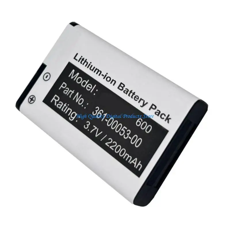 U2JE Long Life 2200mAh 3.7V Navigation Device Battery for 600 600T 610 650T Extended Outdoor Exploration Trip