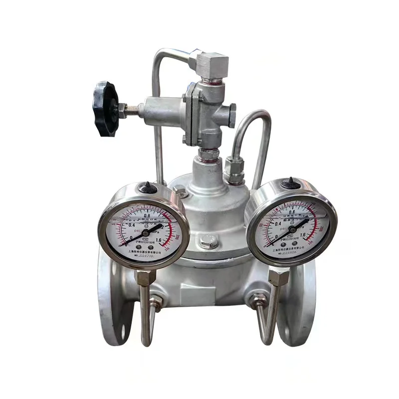 

Pilot Type Stainless Steel Pressure Reducing Valve 200x Flanged Adjustable Tap Water with High Visibility Features