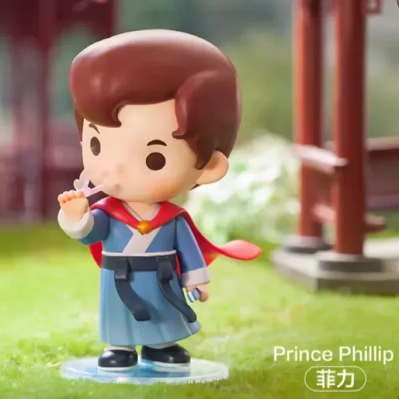 

100% Original Disney Princess Han Chinese Costume Series Blind Box Toys Kawaii Anime Action Figure Surprise Mystery Box Dolls