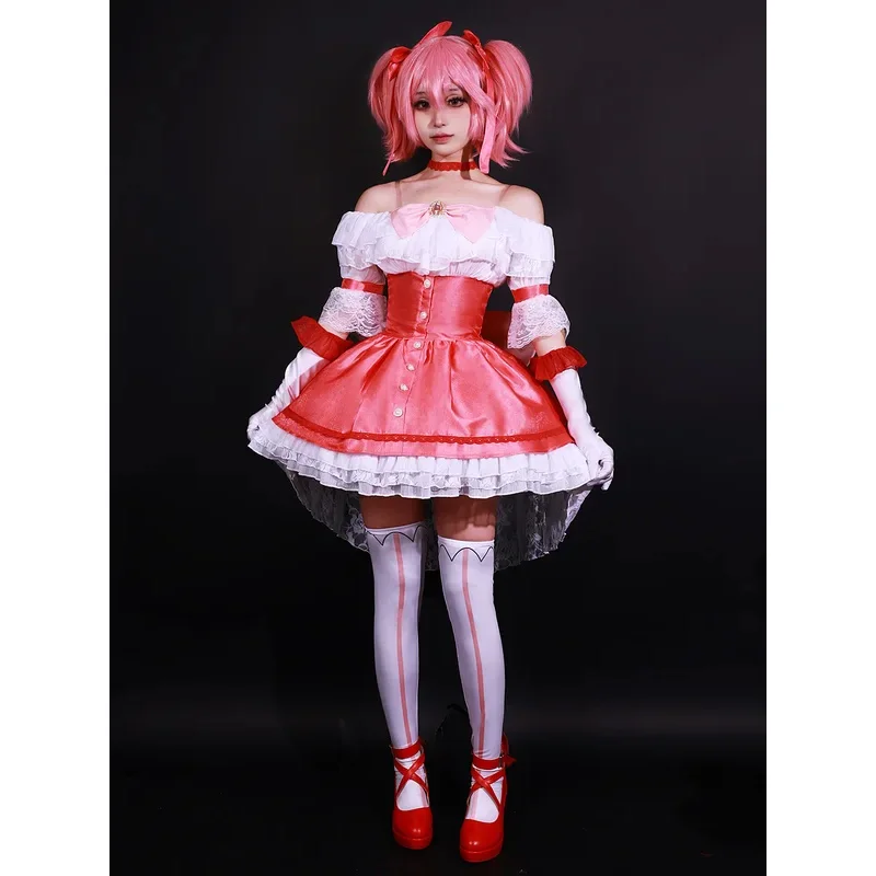 

sisi 2233Anime Puella Magi Magica Kaname Madoka Cosplay Costume Gorgeous Dress Wig Walpurgisnacht Rising Hallowmas Party