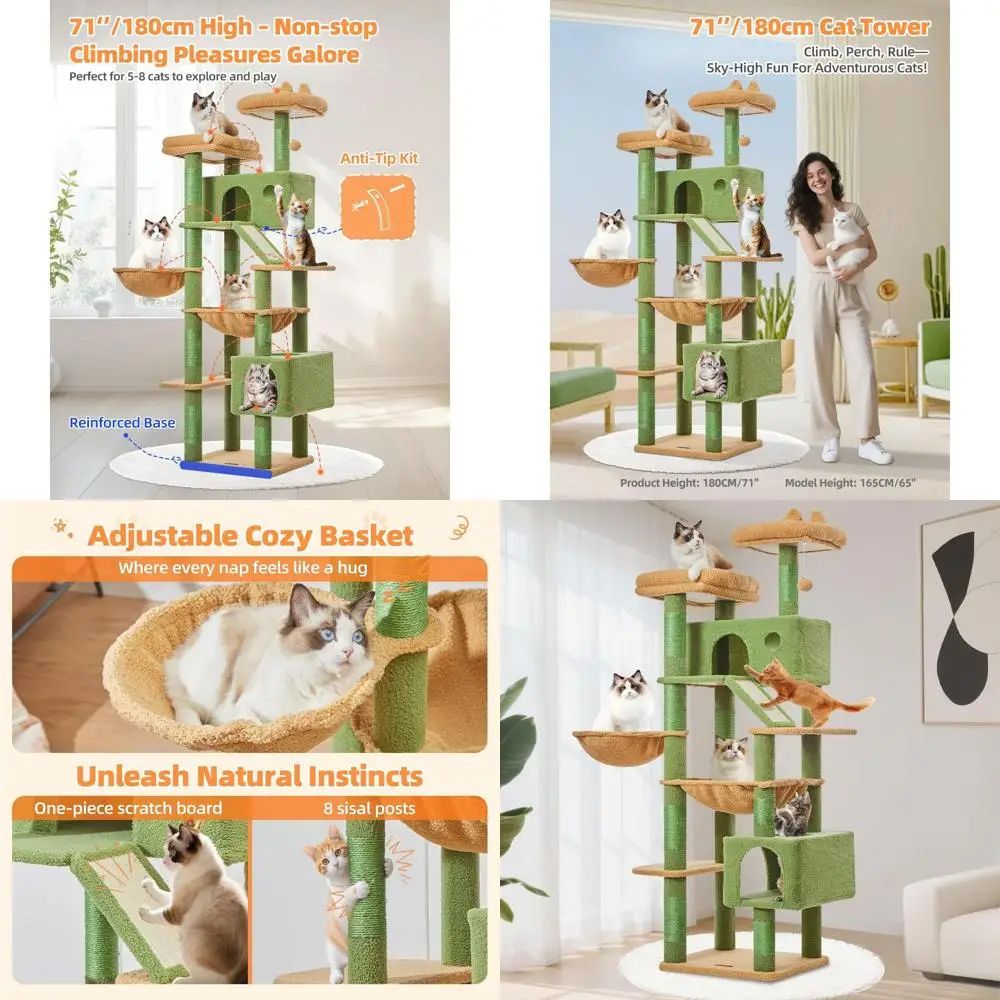 71 Indoor Cat Tower… - image