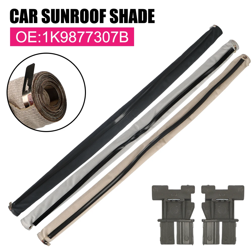 For Audi Q5/VW Golf Tiguan Passat Variant Sharan Santana Foldable Car Sunroof Sunshade Curtain 1K9877307B