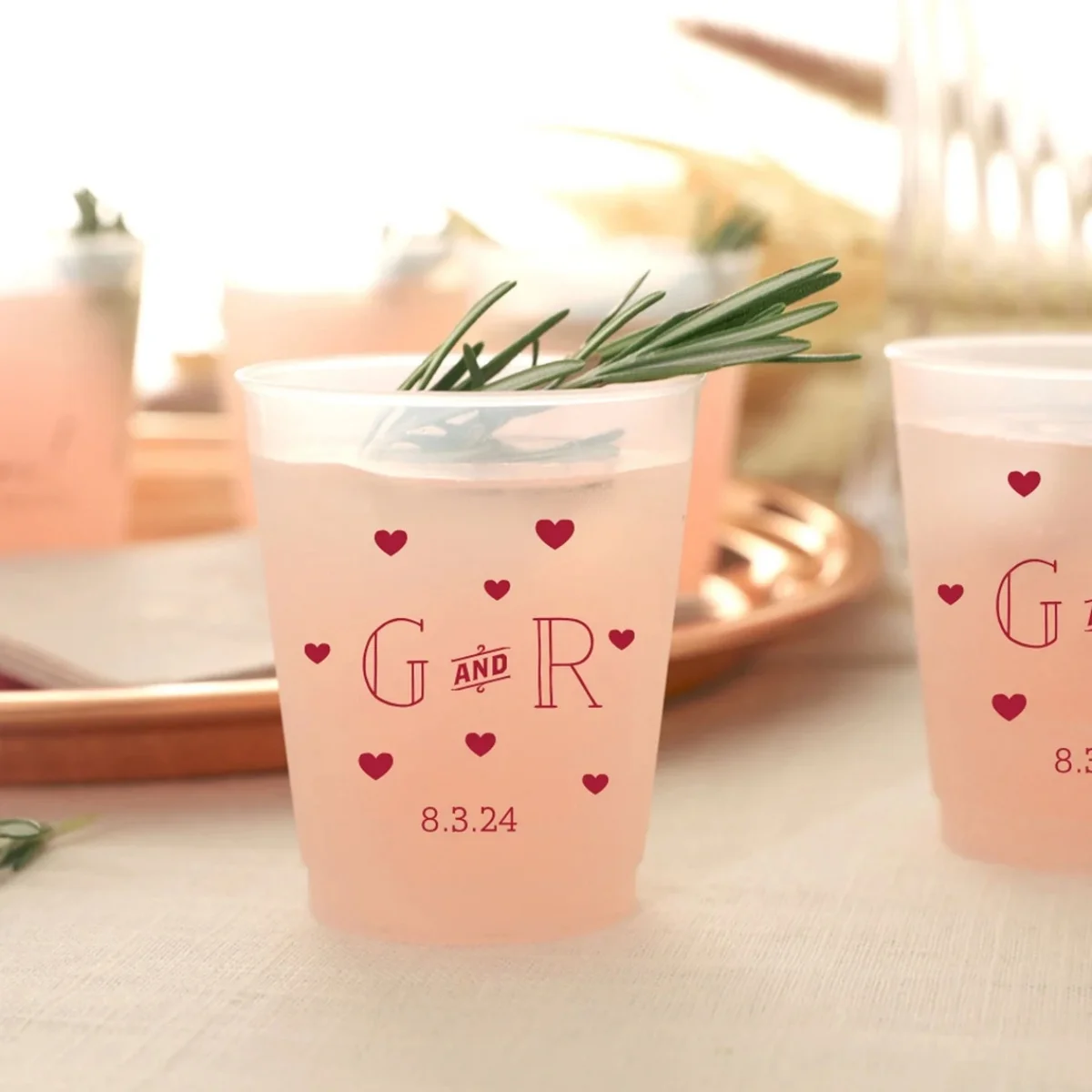 10Pcs Floating Hear…