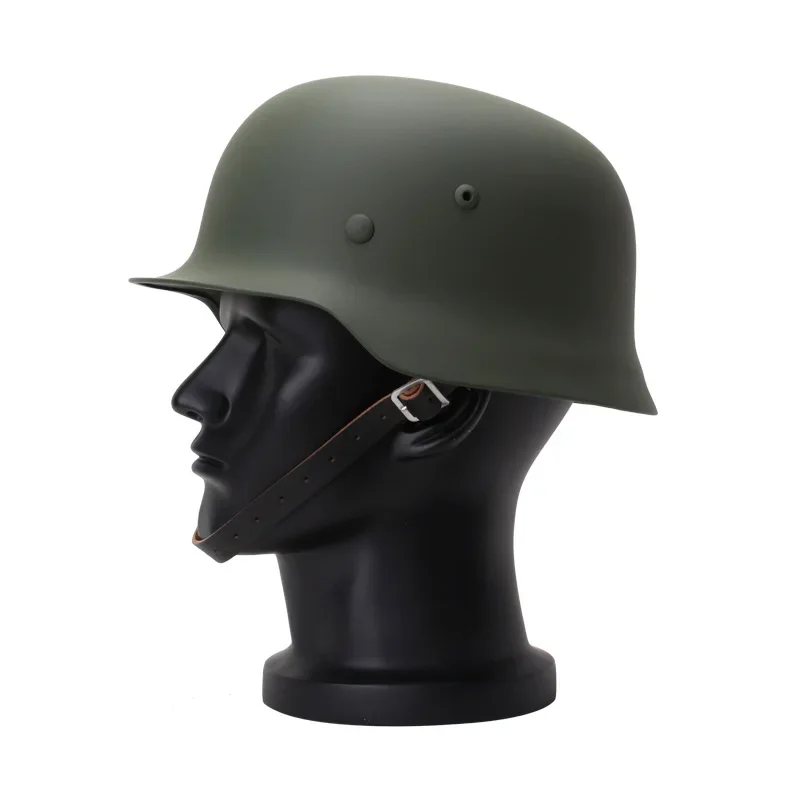 Casco táctico alemán de la Segunda Guerra Mundial, cascos de acero, Stahlhelm, ejército militar, motocicleta, M1935, conmemorativo, M35, casco duro