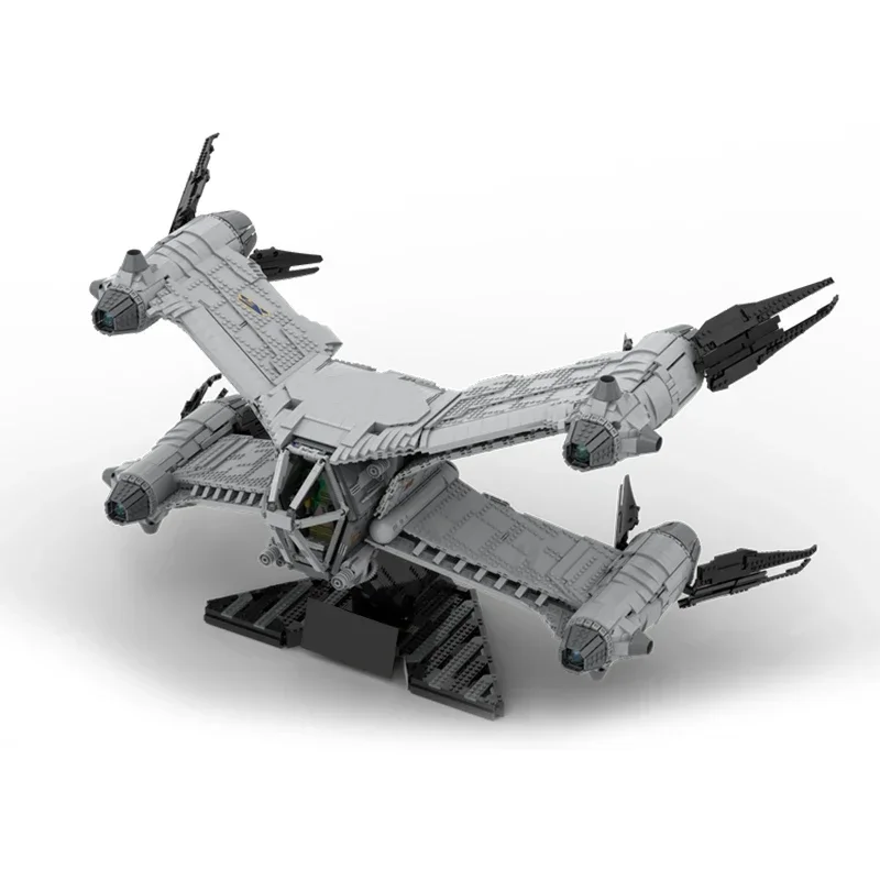 MOC-Briques de Construction Modèle Militaire Alliance de la Terre SA-23E Navire de Guerre Technologie décennie s Modulaires Cadeaux Jouets pour Enfants DIY Assemblage