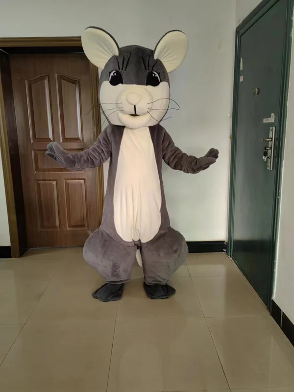 

New Version the happy kangaroo Mascot Costume Adult Birthday Party Fancy Dress Halloween Cosplay Outfits Clothing Xmas