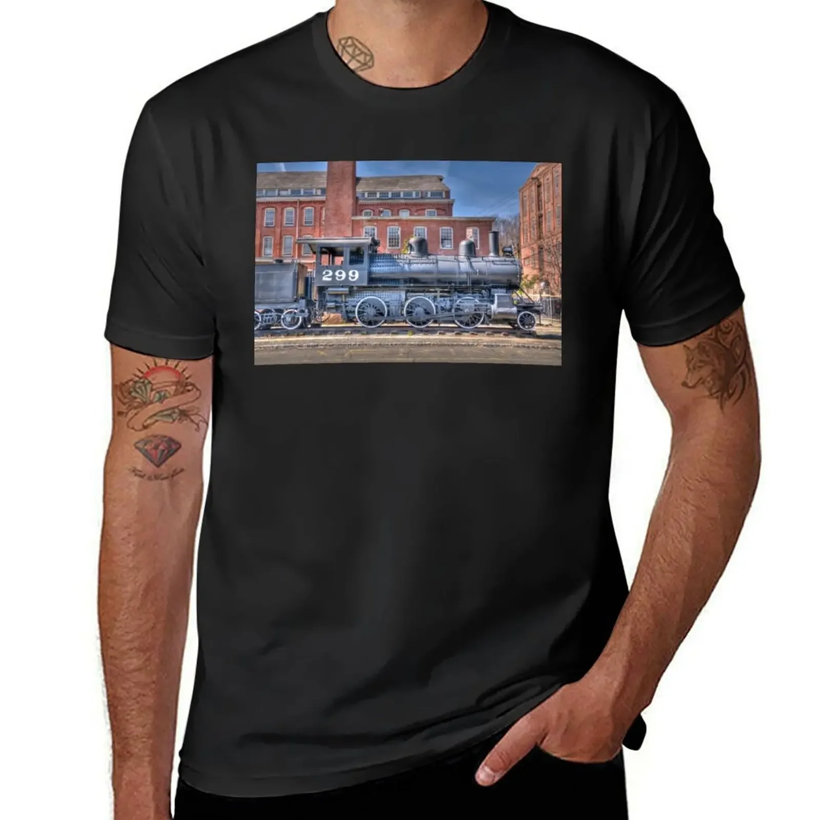 

Trains Old 299 T-Shirt summer shirt anime figures designer shirts Blouse t shirts for men cotton