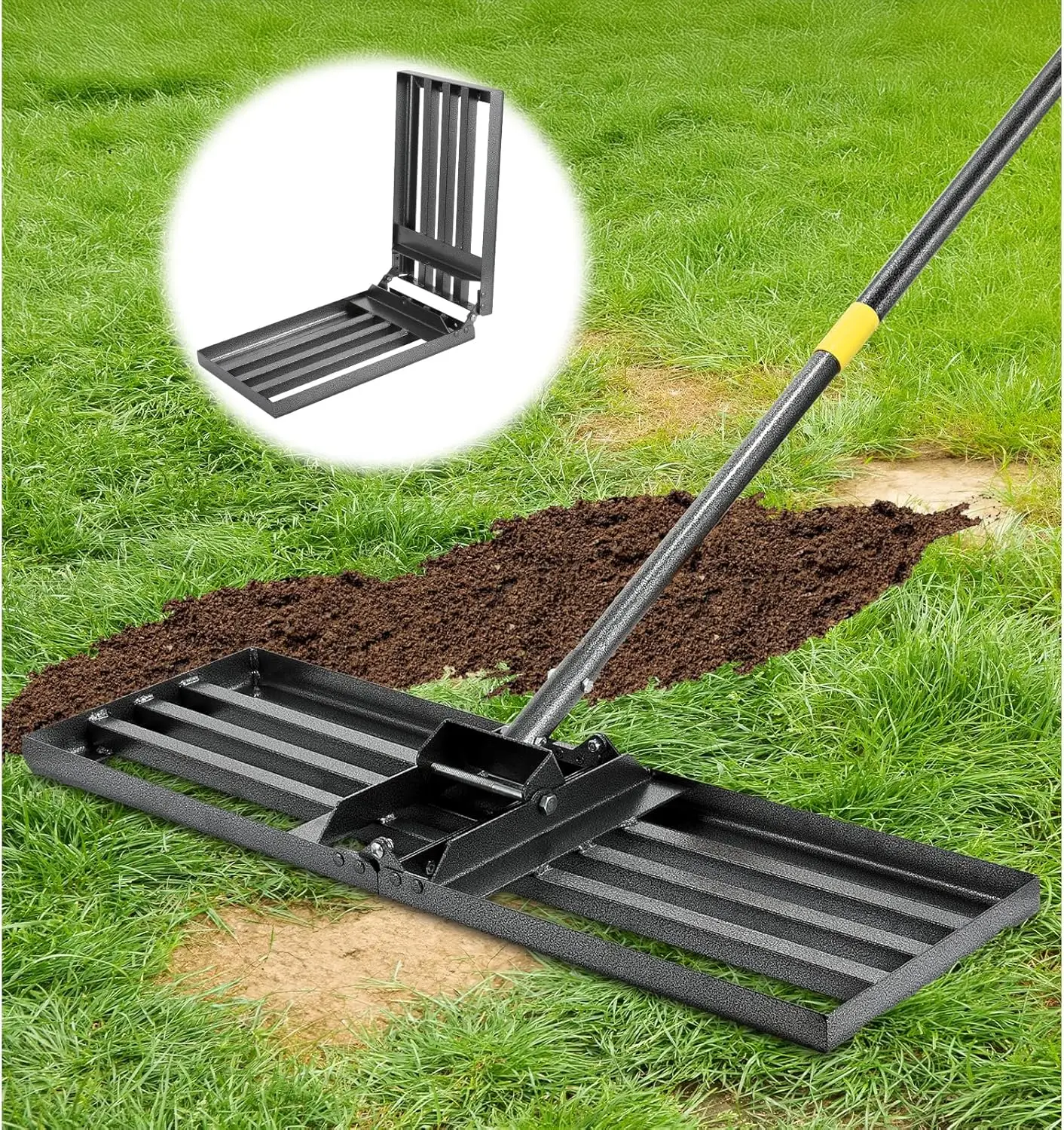 Lawn Leveling Rake,30