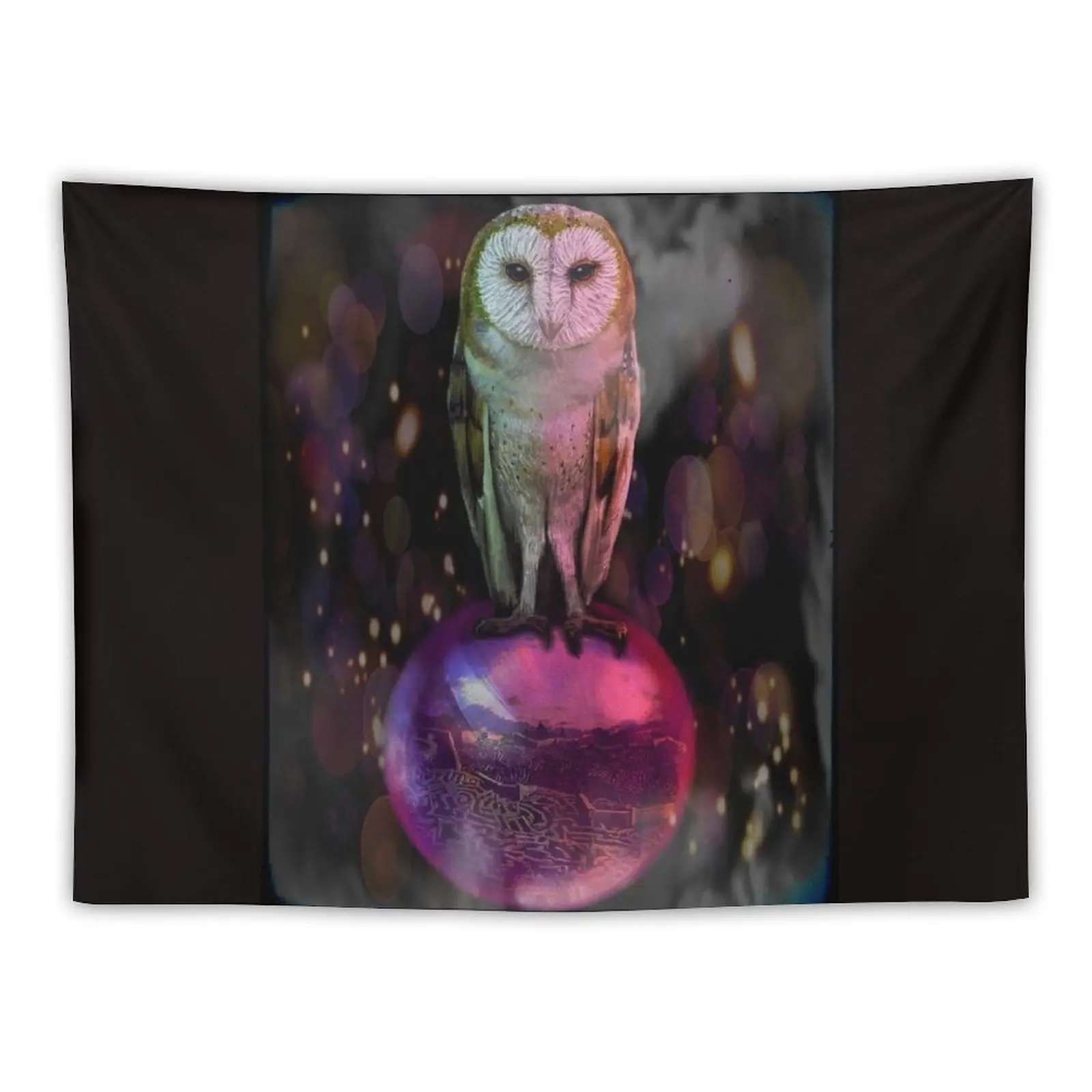 

New Labyrinth owl Tapestry Kawaii Room Decor Home Decor Aesthetic Bedrooms Decor Cute Room Things