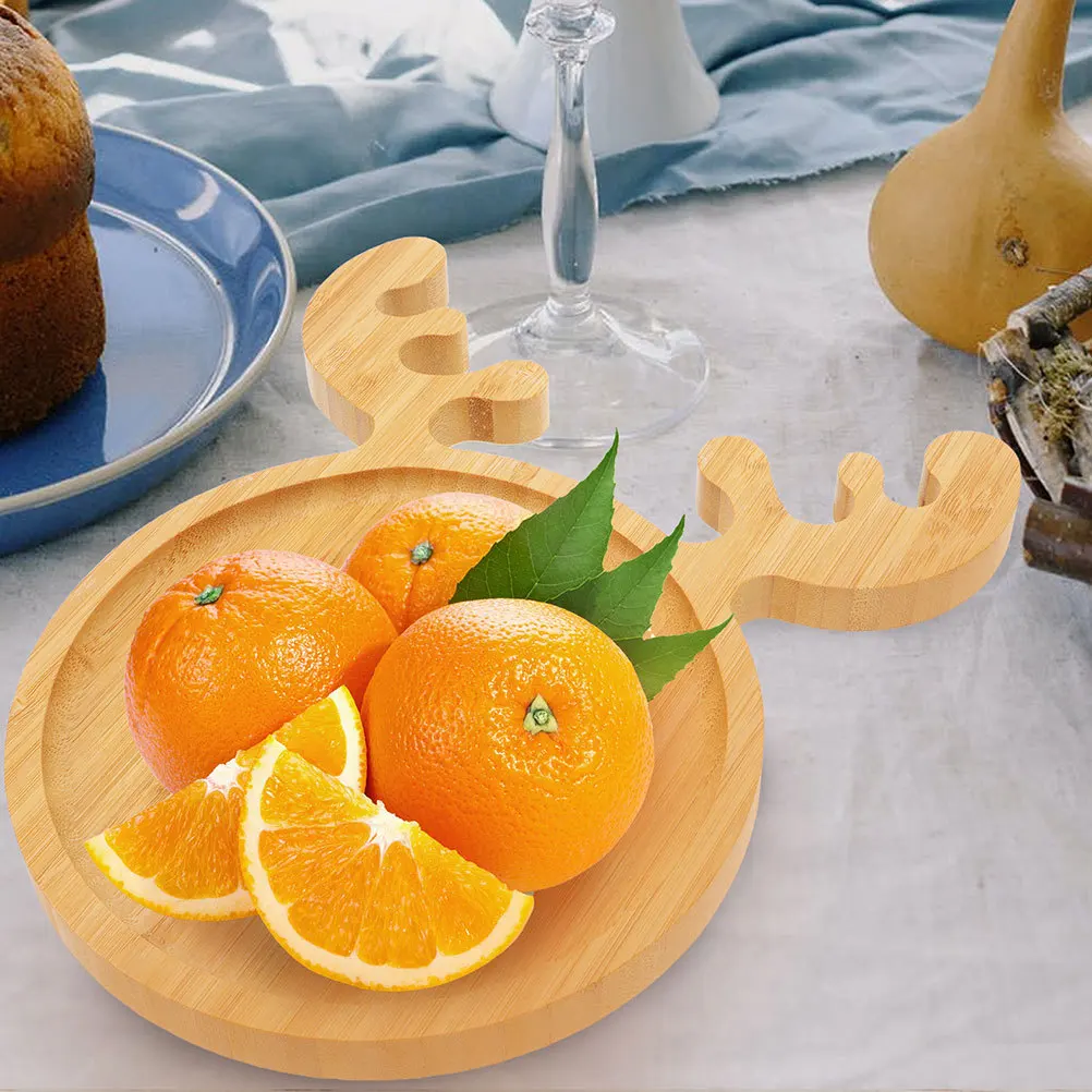 

3Pcs Holiday Tree Plate Christmas Tray with Large Capacity Storage Server for Desserts Appetizers Kitchen Dining