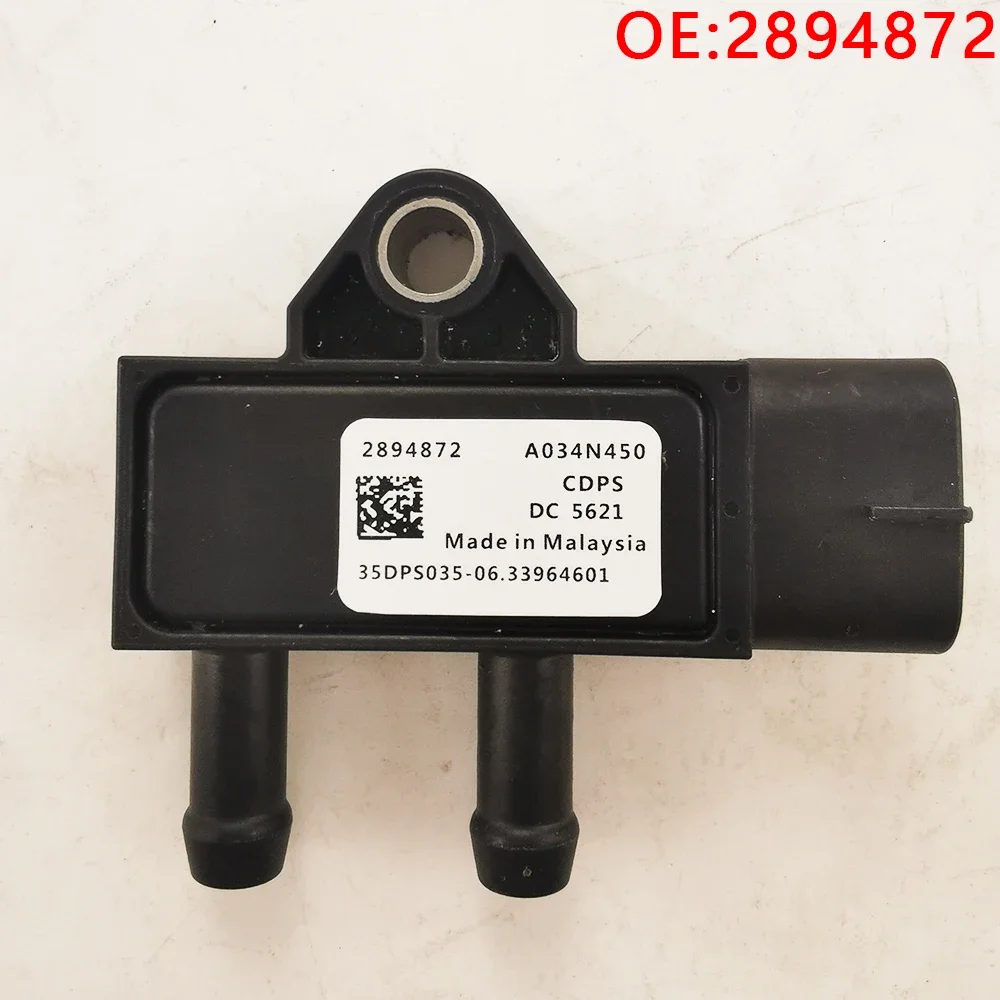

High quality New For 2894872 Exhaust Gas Pressure Sensor DPF Sensor Differential Pressure Sensor fits Cummins ISF