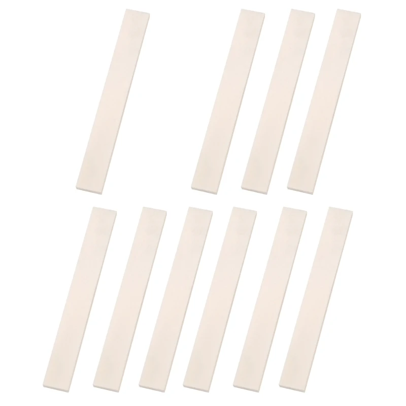 

Bone Acoustic Guitar String Bridge Saddle Blanks Guitar Replacement Parts