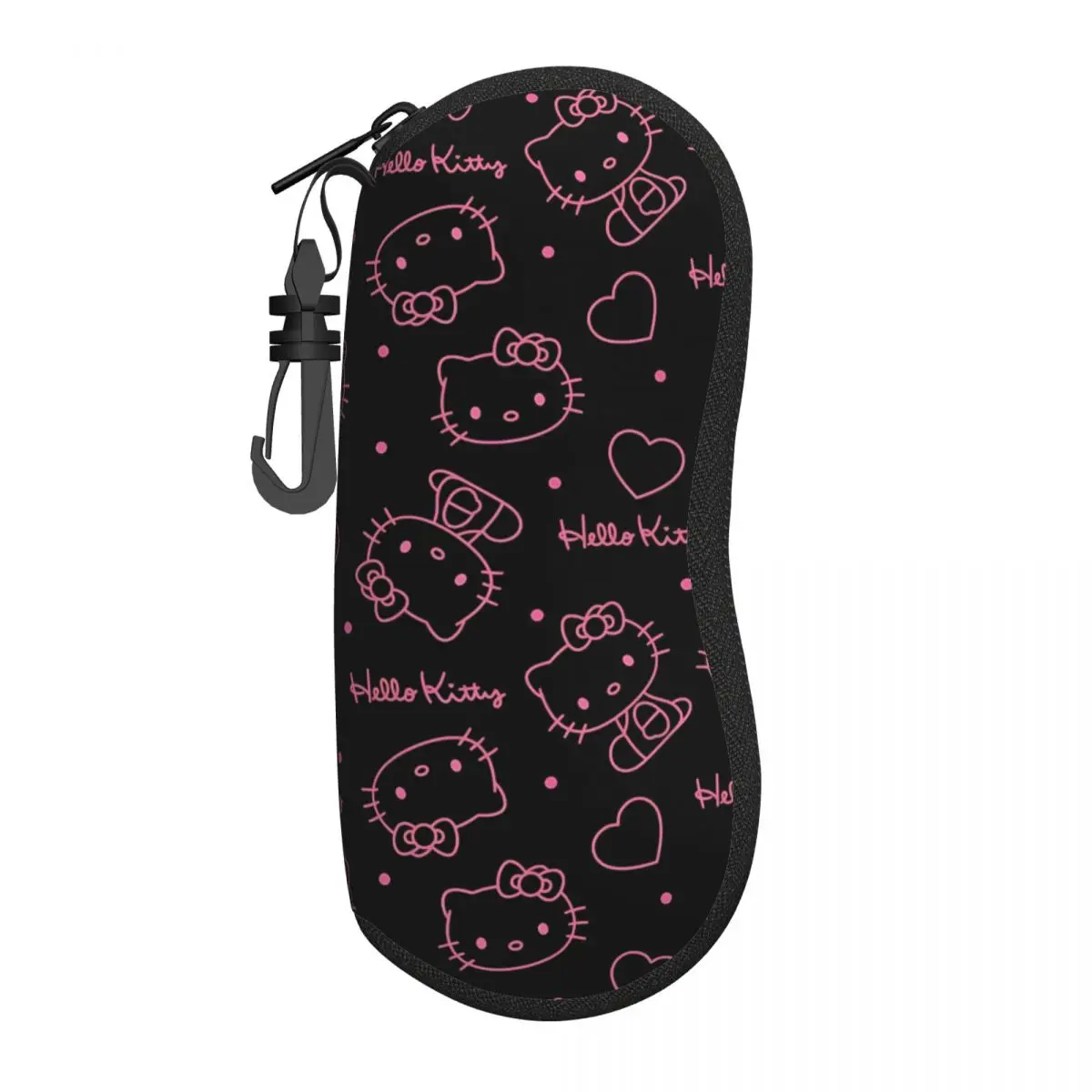 

Line Hello Kitty Glasses Case Pocket Sunglasses Case For Men Women Retro Eyewear Organizer Custom Eyeglass Protector