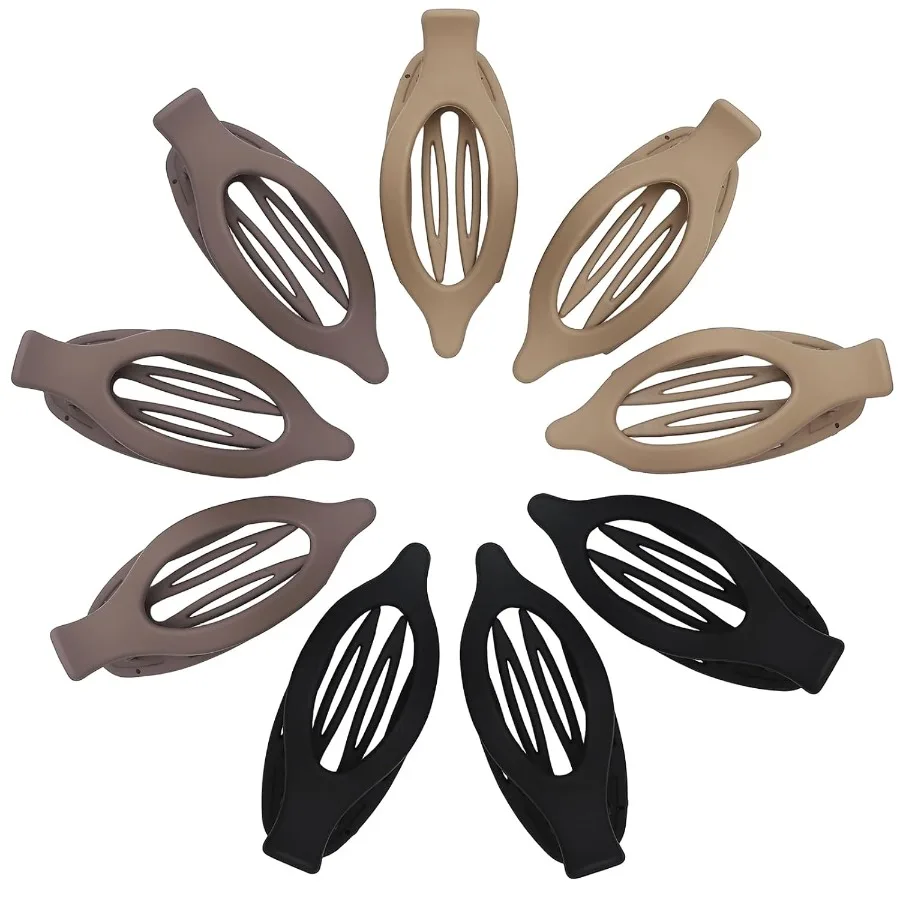 

9 Pack Flat Hair Clips for Women with Matte Finish Designed for Thick and Thin Hair Ideal for Driving and Everyday Use in Light