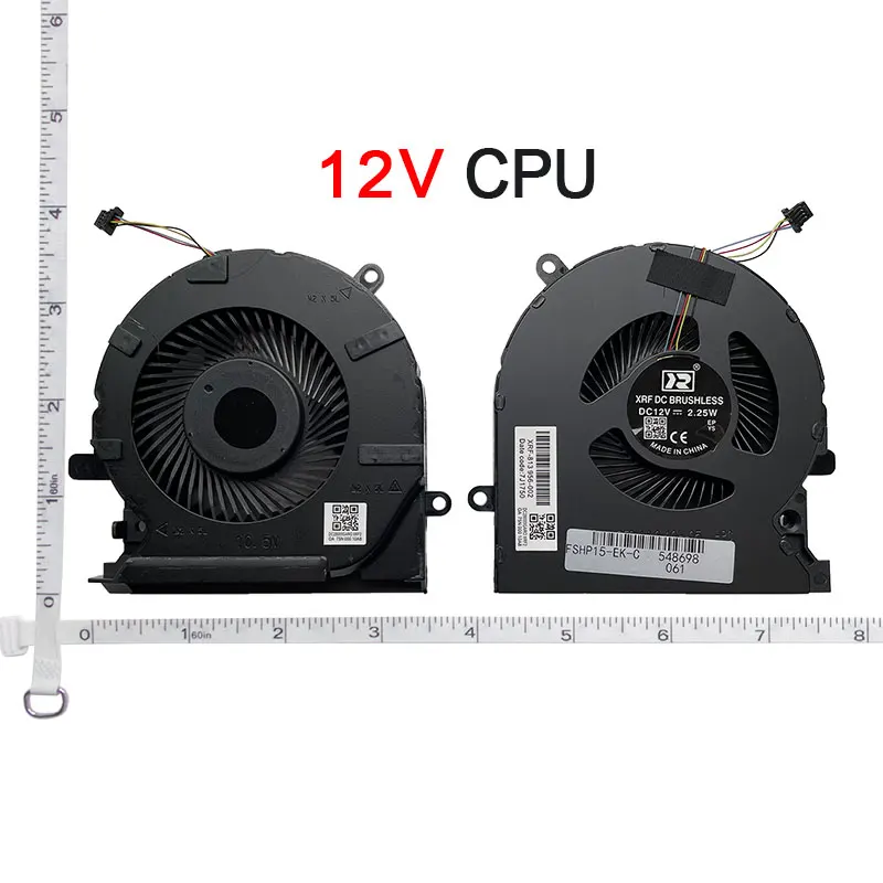 CPU GPU Cooling Fan For HP OMEN 15-EK 15-en TPN-Q238 TPN-Q236 Fans Cooler Radiator M04216-001 ND8CC02-19j22 19j23 M04215-001