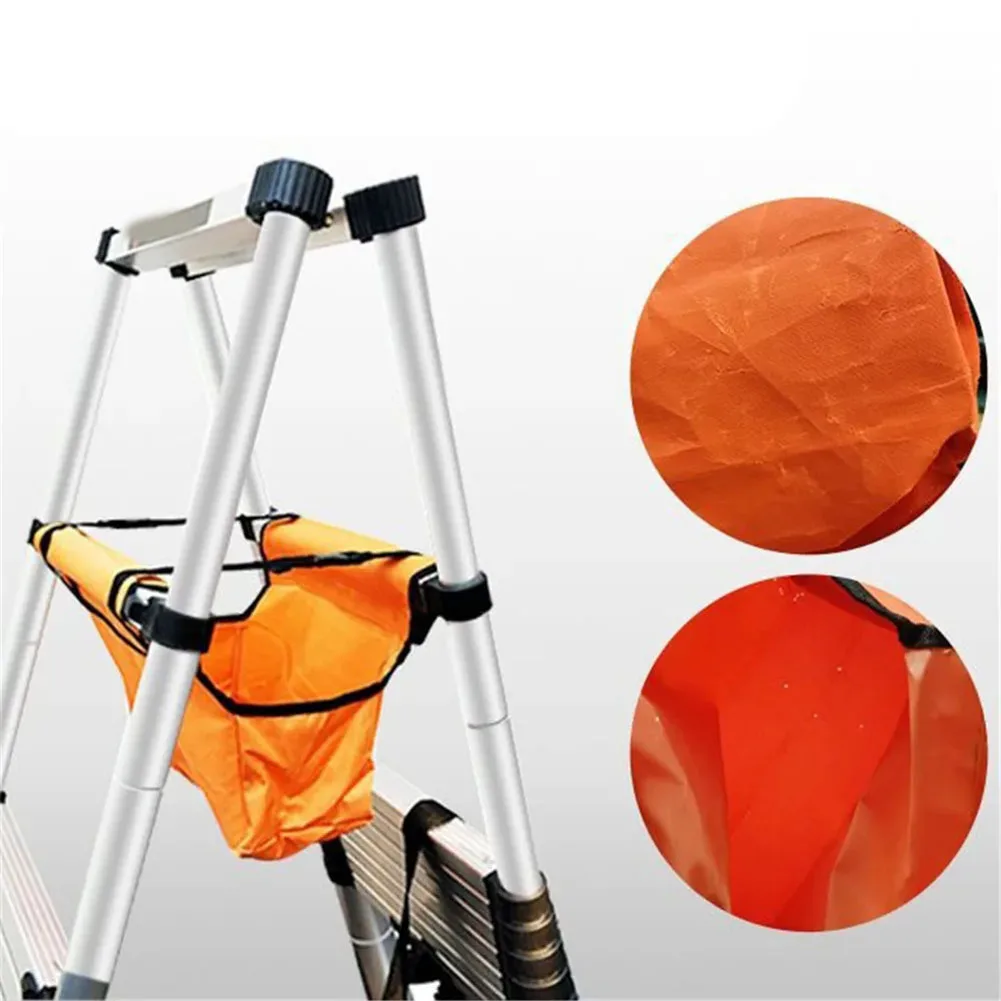 Bolsa colgante de herramientas para extensión de escalera telescópica, bolsa de herramientas de escalera plegable, equipo de taller, bolsas de embalaje de herramientas