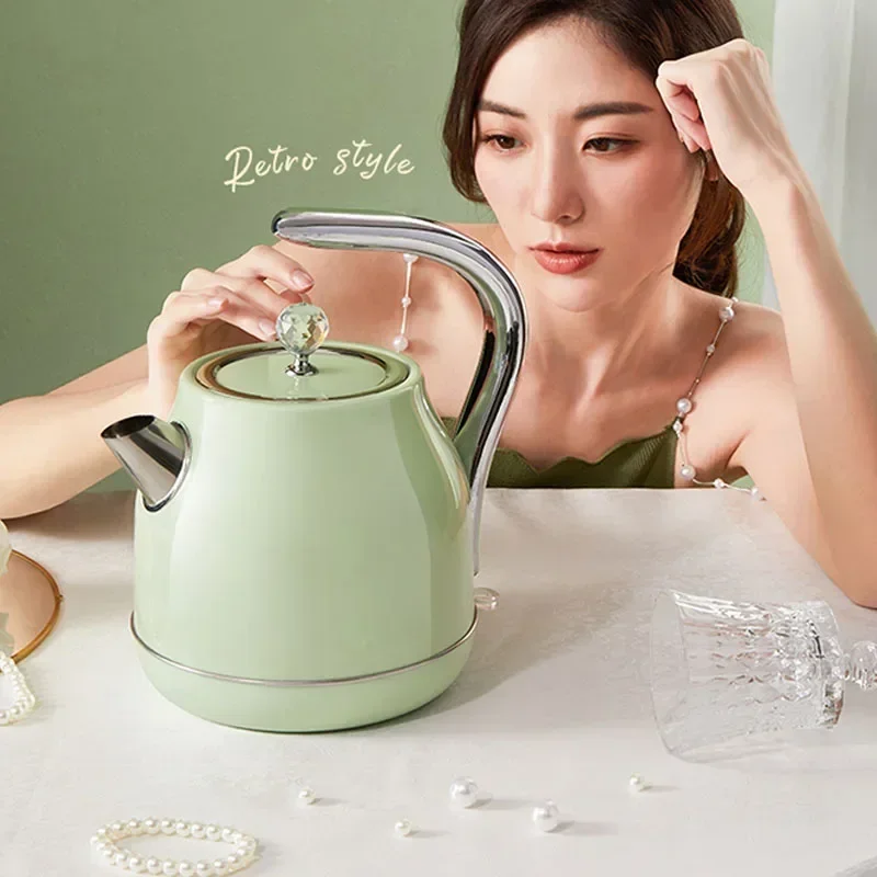 220v Home Retro Electric Kettle Household Automatic Small 1.5L High-value Kettle Water Kettle
