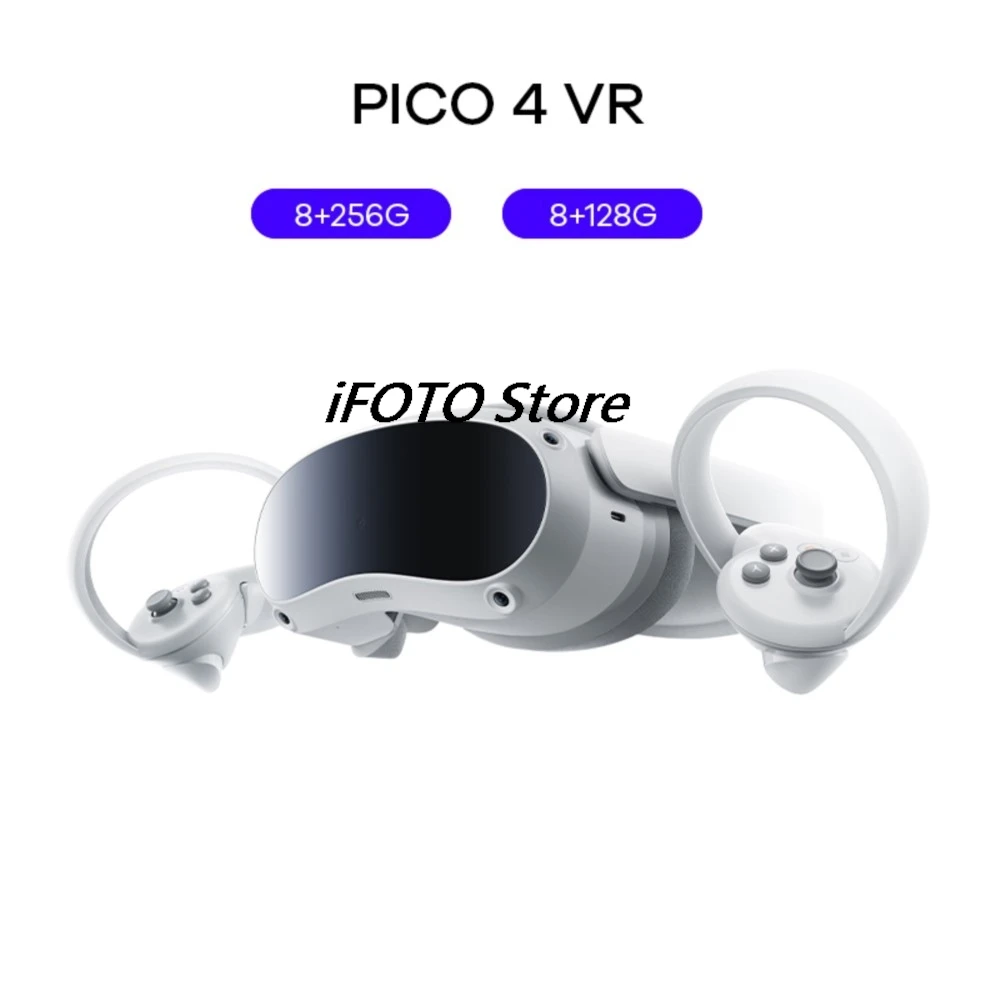 Pico 4 VR Streaming Game Glasses Advanced All In One Virtual Reality Headset Display 55 Freely Popular Games 128G 256G