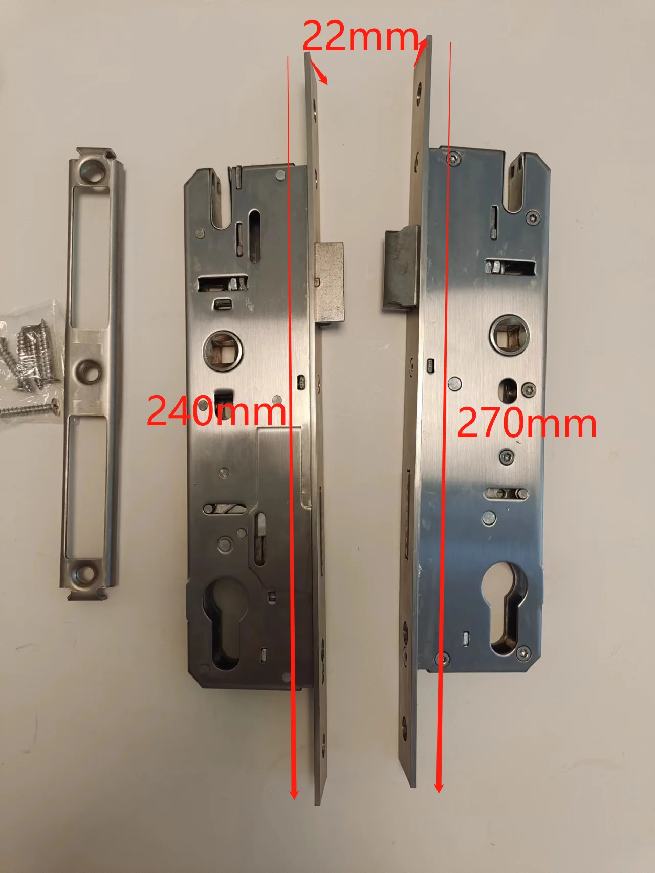 Euro 3092 3592 mortise Lock body Multi point work with smart door lock with function of lift up to lock and press down to unlock