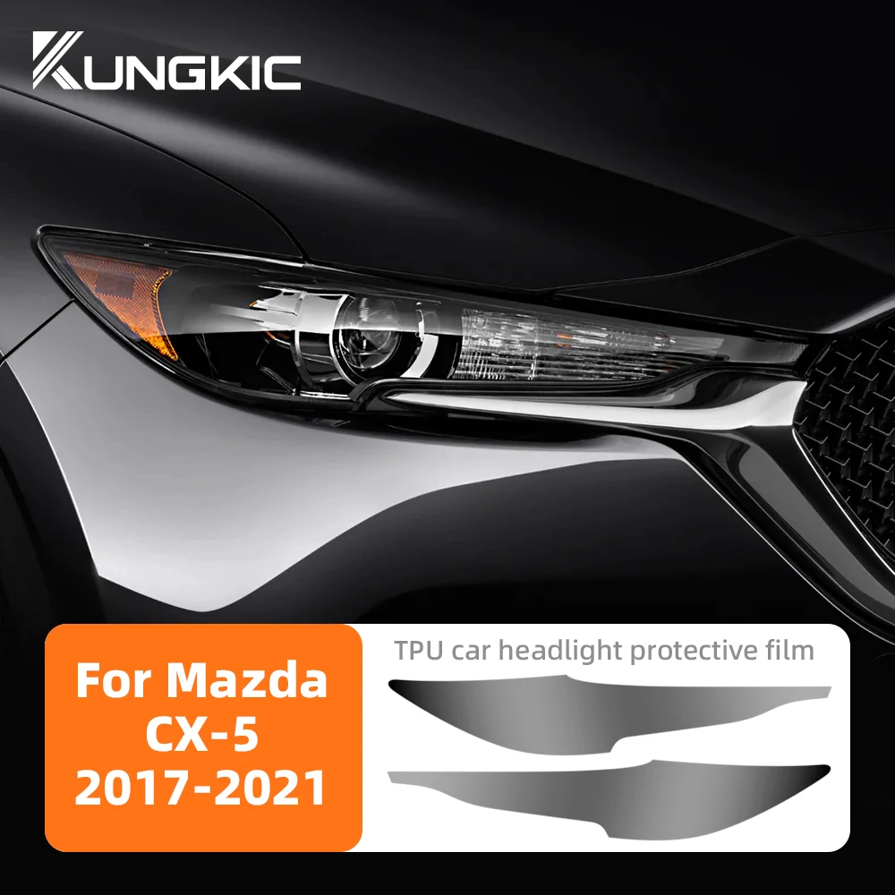 

Для MAZDA CX-5 CX5 2017-2021 B/C/D-стойки, фары заднего вида, внешняя автомобильная стойка, защитная пленка из ТПУ против царапин