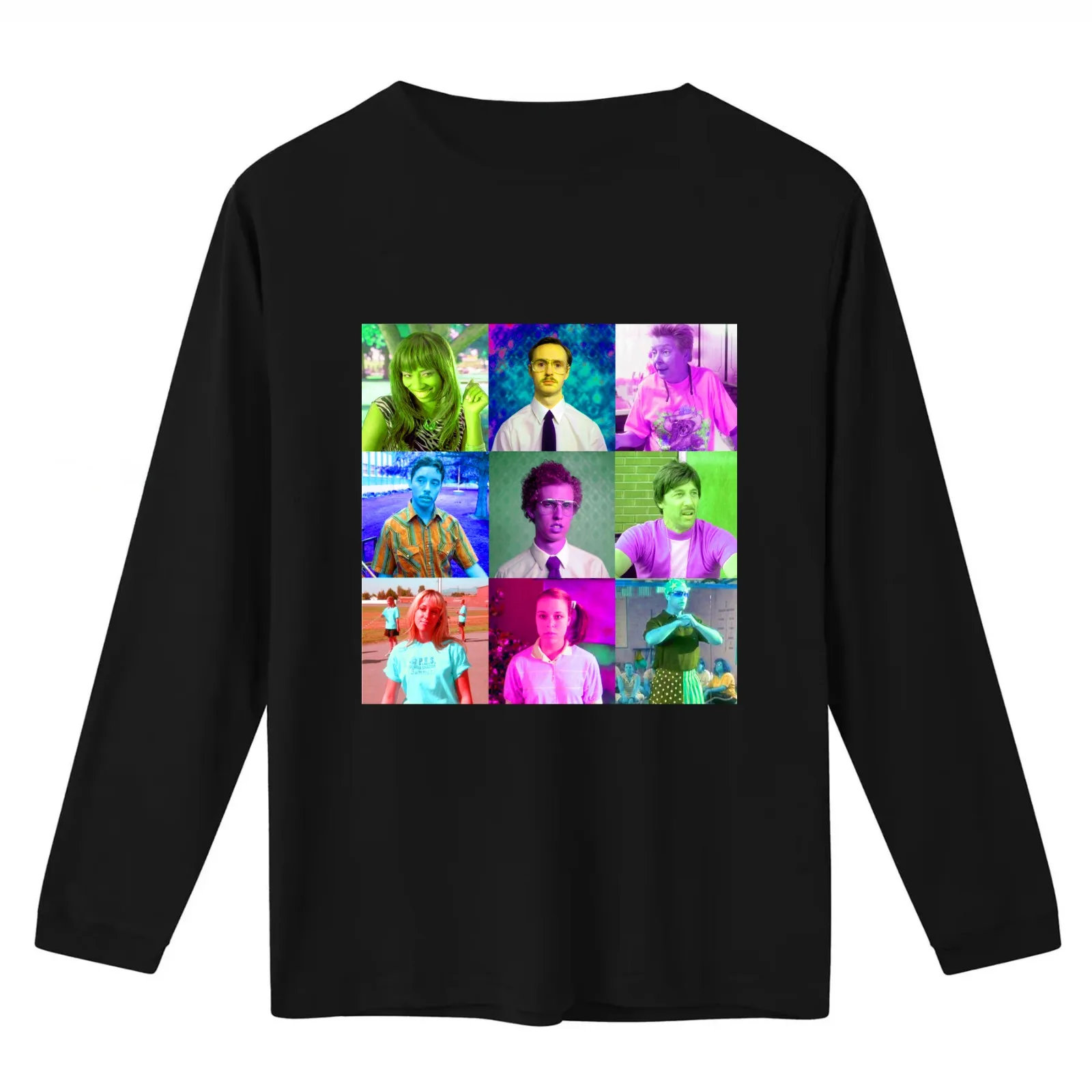 Dynamite Gang Collage T-Shirt Summer Casual Cotton Tee Oversized Streetwear Tops Vintage Graphic Print Unisex Men Women