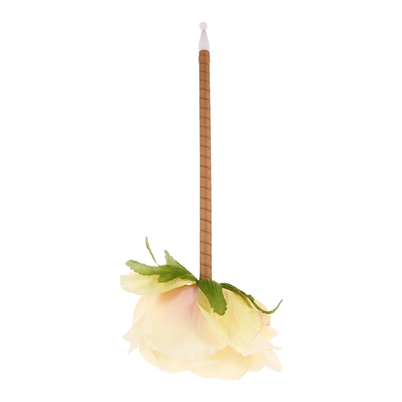 Fake Flower Bouquet Ballpoint Pen Realistic Appearance Mother's Day Gift for Mom Elegant Desk Decor Writing Instrument