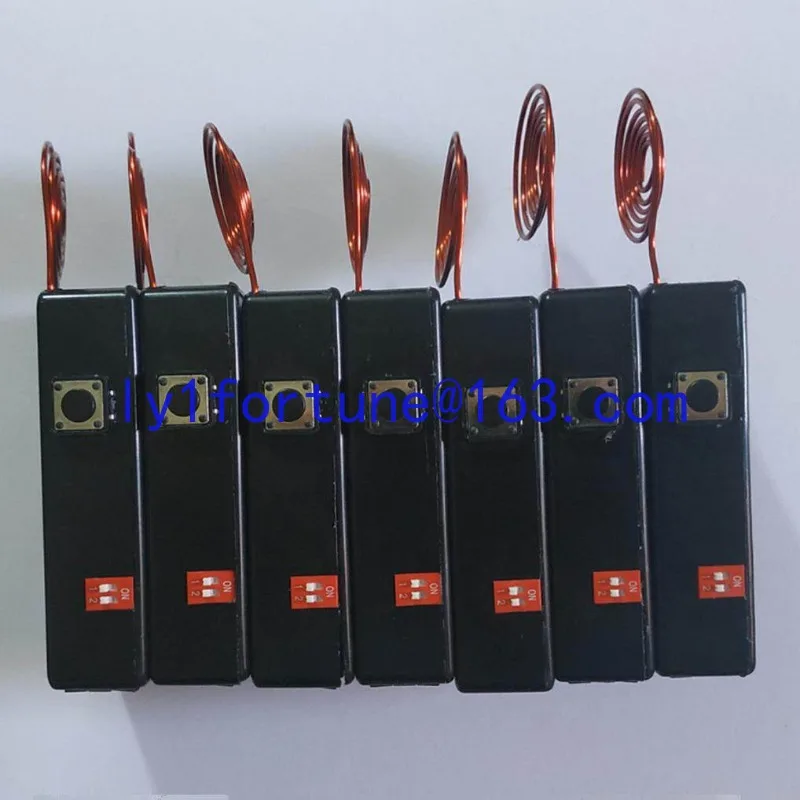 Single frequency Tesla coil detector EMP electromagnetic pulse access control single frequency small black box testing instrumen