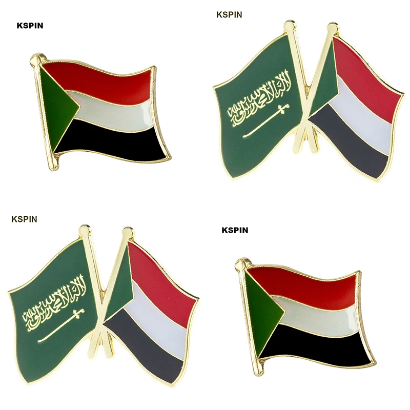 Sudan flag pin lapel pin badge Brooch Icons KS-0167 