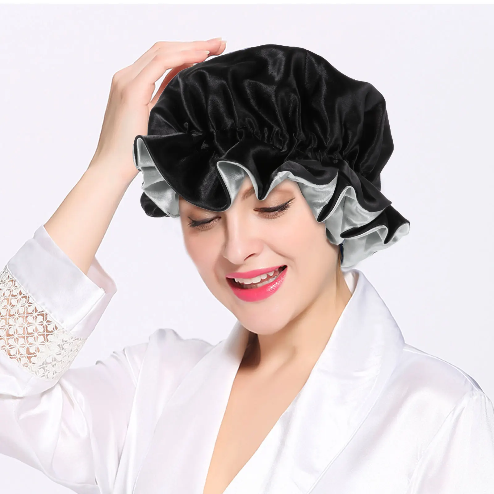 

Double Layer Sleeping Care Bonnet for Hats Women Chemotherapy Headwear