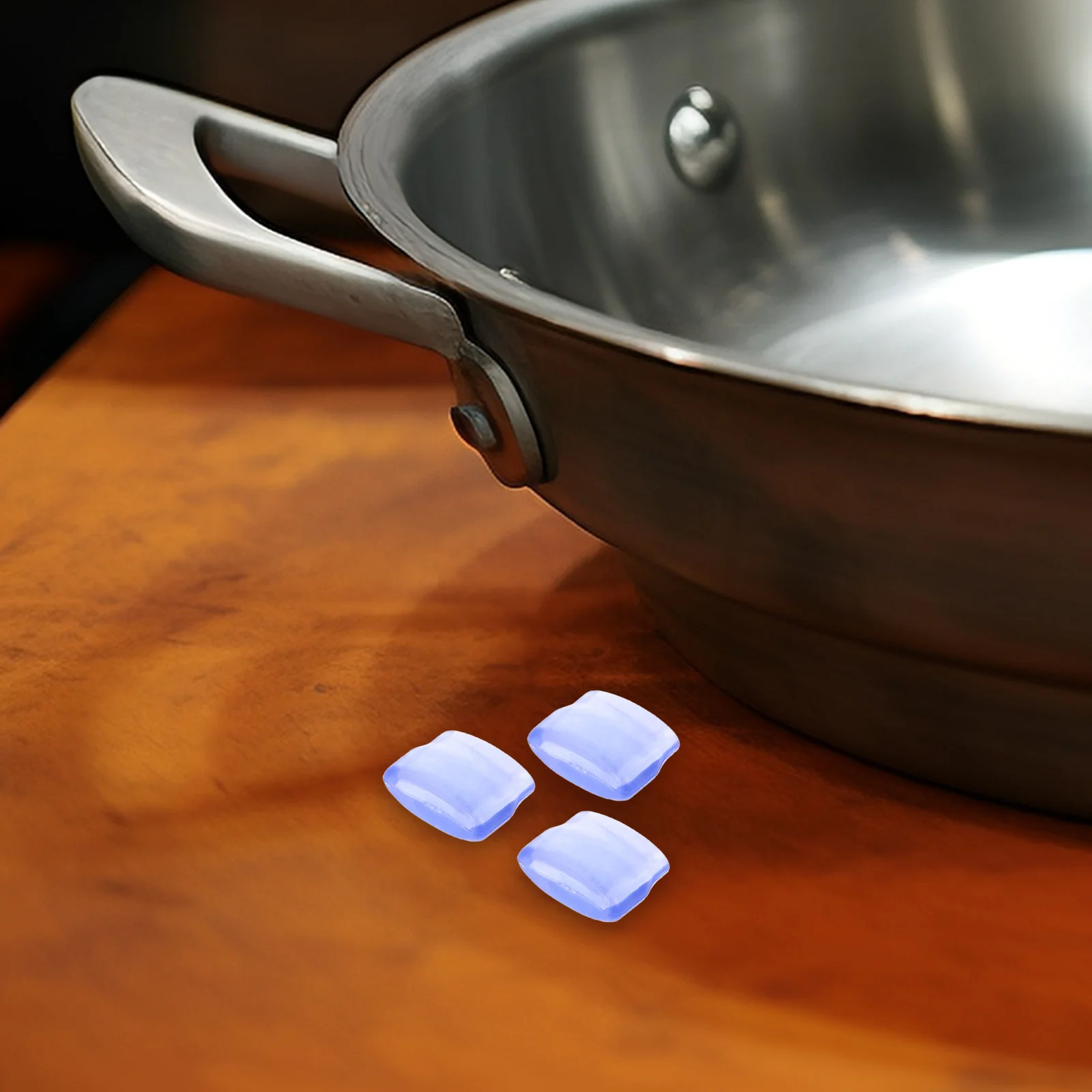 

20Pcs Pot Lid Holder Replacement Feet Covers Sturdy PVC Anti-Slip Kitchen Supply PVC Cap Home Pot Lid Holder Feet Grips