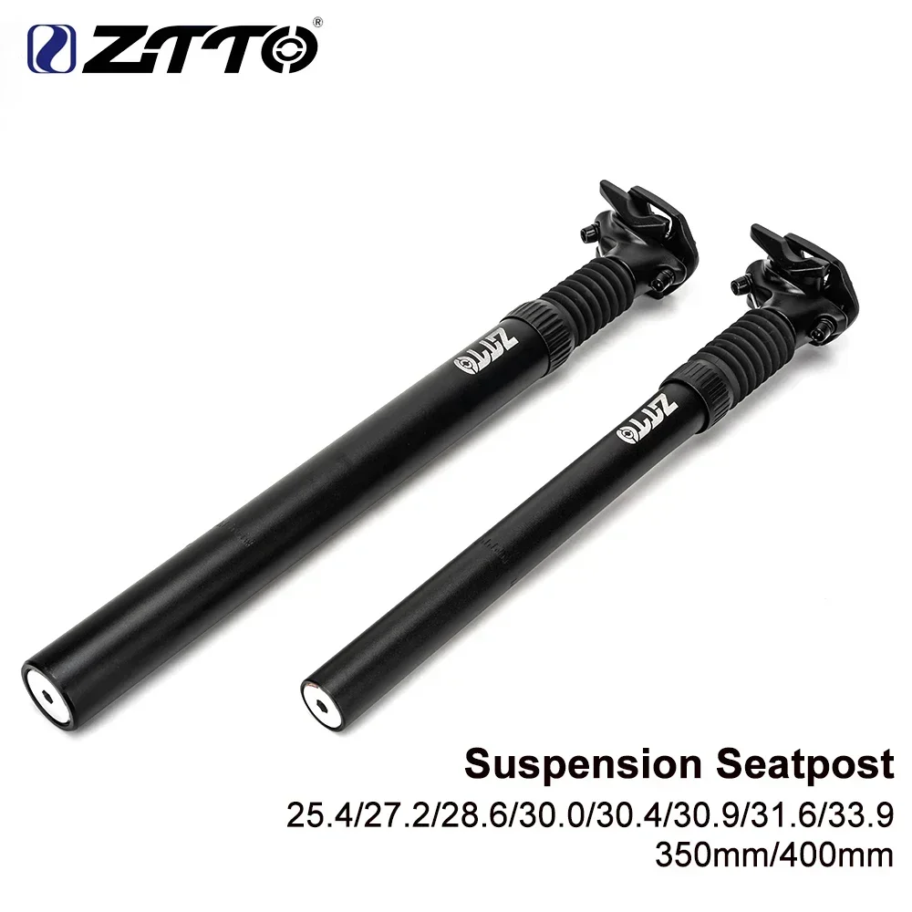 

Подседельный штырь ZTTO MTB с подвеской 25,4-31,6 мм | Седельная трубка амортизатора 350 мм | Регулируемый велосипедный подседельный штырь