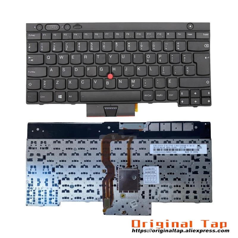 Канадская французская клавиатура CFR для Lenovo Thinkpad L430 L530 T430 T430s T530 W530 X230 X230t 04X1203 04X1317 04Y0567 04Y0492 04X12