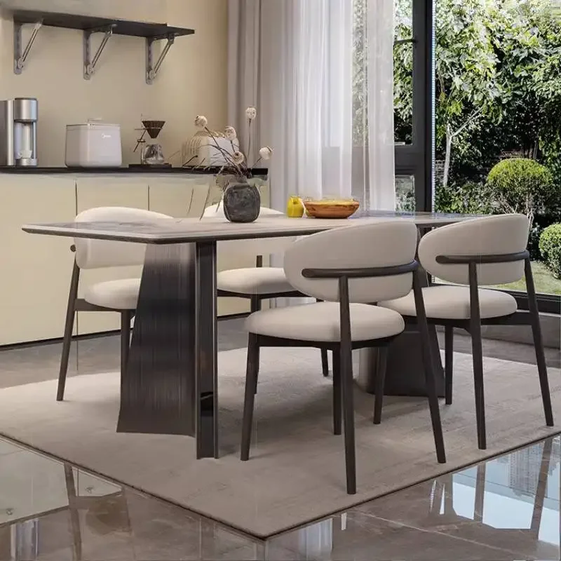 

Style Items Dining Tables Chairs Space Decorations Expandable Modern Dining Tables Luxury Nordic Mesas Comedor Furniture Home